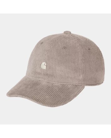 Gorra de pana Carhartt WIP Harlem Cap color Dusky Beige-Wax Unisex