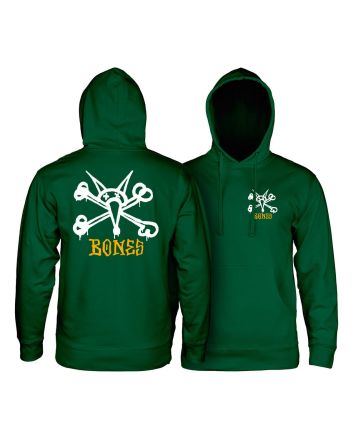 Sudadera con capucha Powell Peralta Rat Bones Mid Weight Alpine Green
