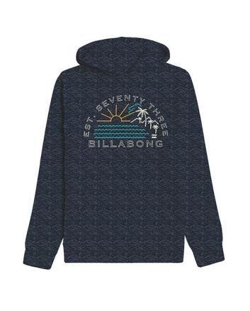Sudadera con capucha Billabong Isla Vista azul marino para niño