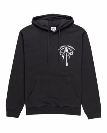 Sudadera con capucha Element x Timber Angry Clouds Negra Unisex
