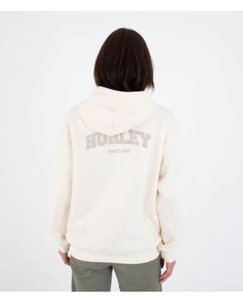 Mujer con Sudadera con capucha Hurley Stadium Pearl Ivory