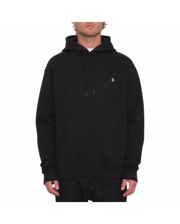 Hombre con Sudadera de capucha Volcom Single Stone Negra 