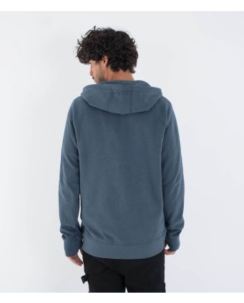 Hombre con Sudadera de capucha y cremallera Hurley Low Tide Submarine Azul