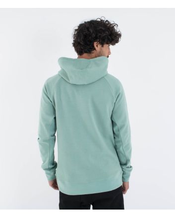 Hombre sudadera de capucha Hurley Low Tide Turquesa