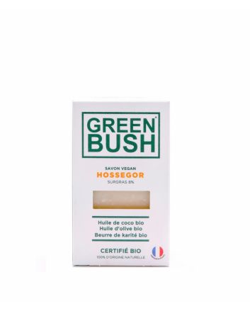 Jabón Vegano saponificado en frío Green Bush Bio Cosmos 100gr