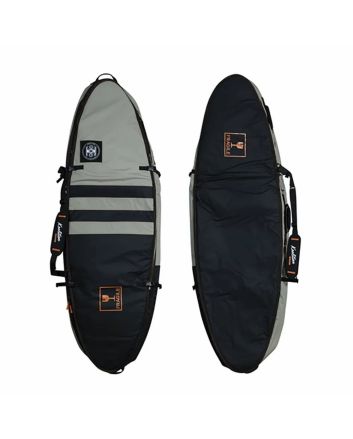 Funda de surf Koalition Traveller Multi Short 6'6 para 3 tablas shortboard acolchada y reforzada