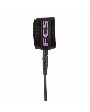 Invento para tabla de Surf FCS All Round Classic Leash 6' color púrpura y negro