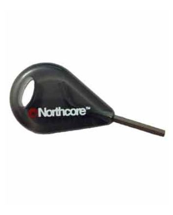 Llave para quillas de surf Nothcore compatible con sistema FCS