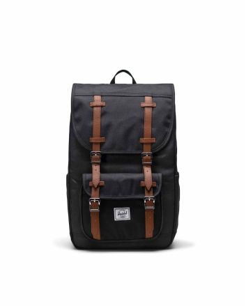 Mochila Herschel Little America Mid-Volume Backpack 21 Litros Negra Unisex 