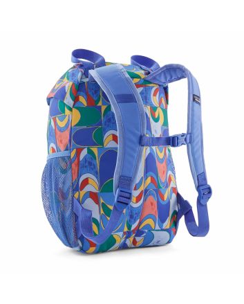 Mochila Patagonia Kids Refugito Daypack 12L azul con estampado geométrico Swallowtail Geo para niño/a 