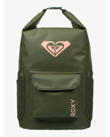 Mochila mediana para surf Roxy Need it Verde Aceite
