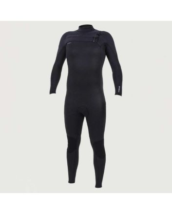 Neopreno con cremallera en el pecho O'Neill Hyperfreak 4/3 Plus negro para hombre 