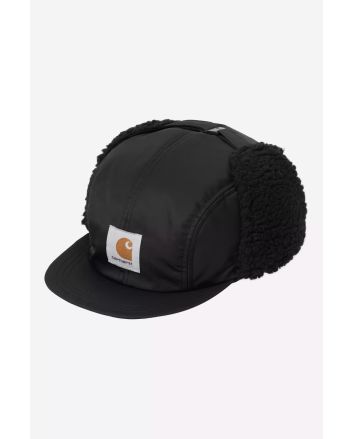 Gorra con orejeras Carhartt WIP Oltera Guard Cap Negra Unisex