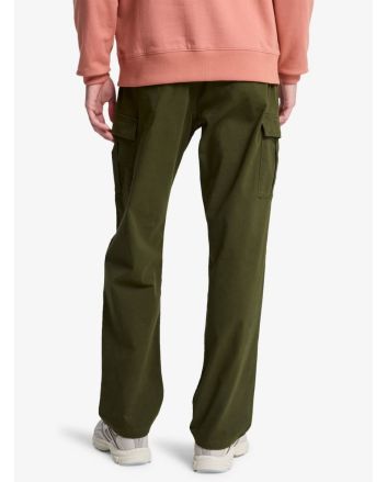 Hombre con pantalón Quiksilver Taxer Regular Cargo Verde 