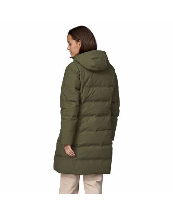 Mujer con Parka técnica Premium Patagonia Jackson Glacier Verde