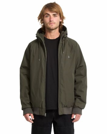Hombre con parka gruesa Volcom Hernan 10K Jacket Verde