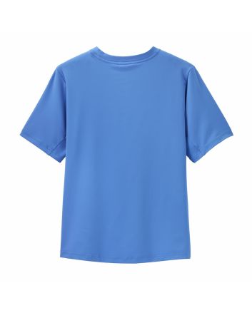Camiseta de manga corta Patagonia Kids Capilene Silkweight Boardshort Logo Azul para niño/a