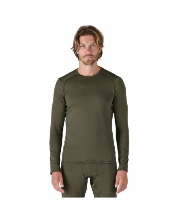 Hombre con Camiseta térmica Patagonia Capilene Thermal Weight Pine Needle Green