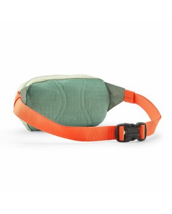 Riñonera plegable impermeable Patagonia Terravia Mini Hip Pack 1L color verde líquen