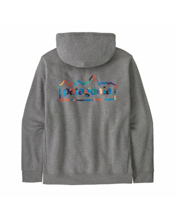 Sudadera con capucha Patagonia Unity Fitz Uprisal Gris Gravel Heather Unisex
