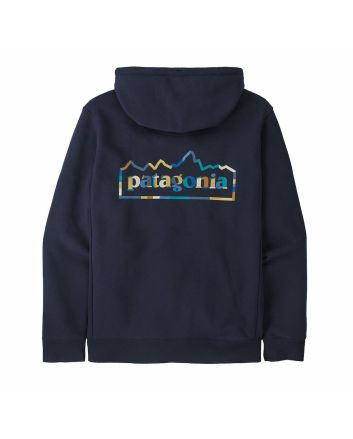 Sudadera con capucha Patagonia Unity Fitz Uprisal Hoody Azul Marino Unisex 