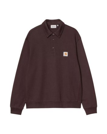 Sudadera Carhartt WIP Polo Sweatshirt Palisander para hombre