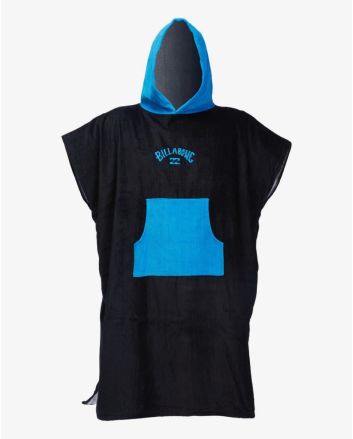 Poncho Toalla con capucha Billabong Hooded Towel azul para hombre 
