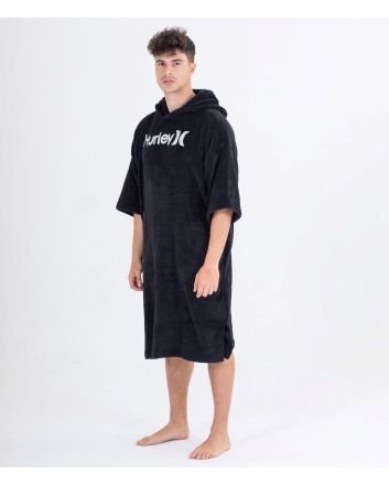 Poncho de Surf Hurley One & Only negro Unisex