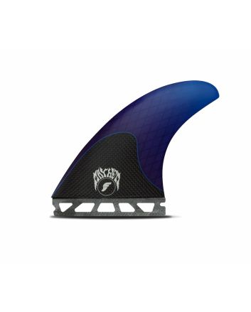 Quillas Futures Mayhem Lost Honeycomb Talla M color azul  diseñadas por Matt Biolos