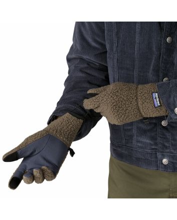 Guantes de forro polar Patagonia Retro Pile Gloves Marrón Marlow Unisex
