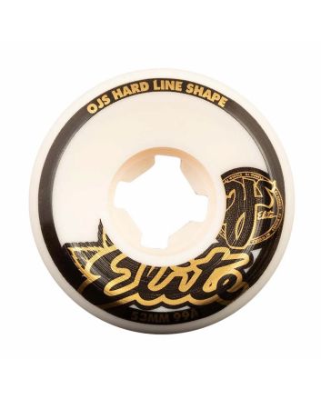 Ruedas Skate OJ Skateboard Wheels Elite Hardline 53mm 99a blancas