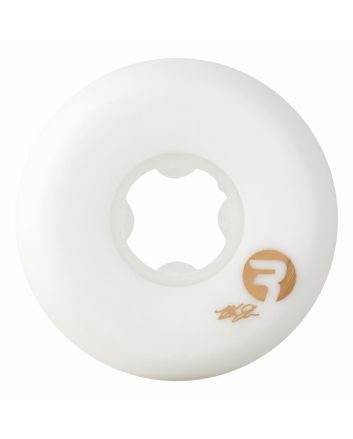 Ruedas para Skate Ricta 53mm Johnson Orbital Naturals Mid 99a blancas y doradas