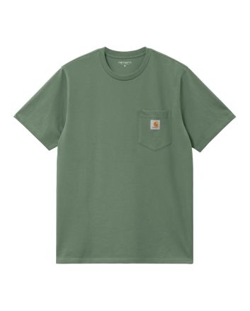 Camiseta de manga corta con bolsillo Carhartt WIP Pocket Park Verde para hombre