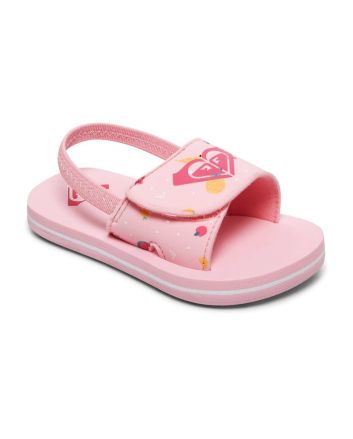 Sandalias para Bebés Roxy Finn en color rosa 