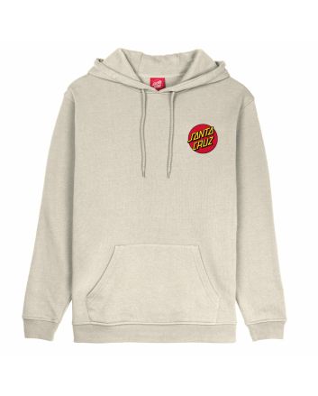 Sudadera con capucha Santa Cruz Classic Dot Chest Gris Claro para hombre