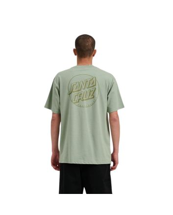 Hombre con Camiseta de manga corta Santa Cruz Tonal Opus Dot Stripe Moon Rock 