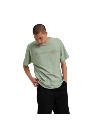 Hombre con Camiseta de manga corta Santa Cruz Tonal Opus Dot Stripe Moon Rock 