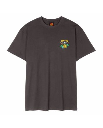 Camiseta Santa Cruz Winkowski 8Baller Trip color negro lavado con gráfico trasero de bola de billar para hombre