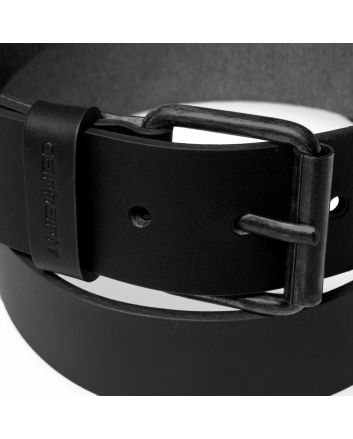 Cinturón de cuero Carhartt WIP Script Belt negro para hombre