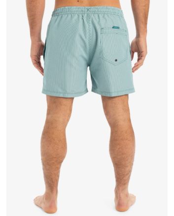 Hombre con Bañador Quiksilver Everyday Deluxe Volley 15'' Teal Green