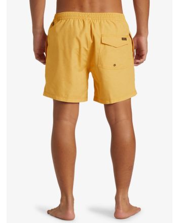 Hombre con Bañador volley Quiksilver Everyday Deluxe 15'' Amarillo