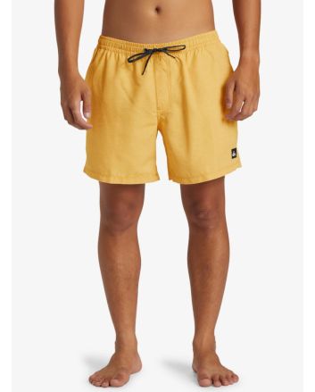 Hombre con Bañador volley Quiksilver Everyday Deluxe 15'' Amarillo