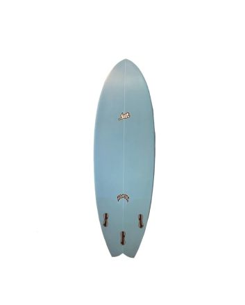 Tabla de surf Shortboard Lost RNF 1996 5'8'' 32L Blanco-Azul 