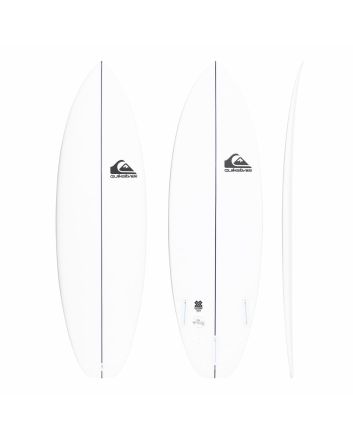 Tabla de Surf Shortboard Quiksilver Mini Ripper 5'2" 21.2L Blanca Futures 