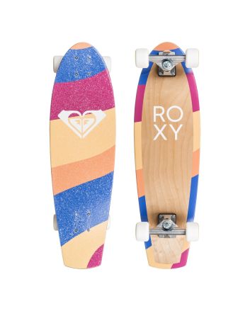 Skate Completo Cruiser Roxy Swirl 29" x 8.5" Multicolor