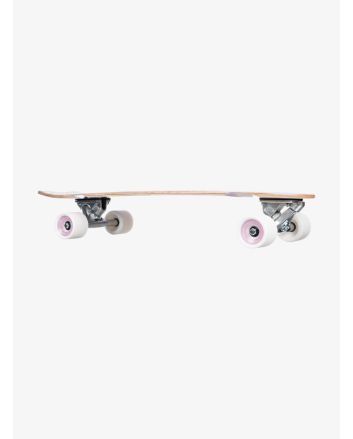 Skate completo Longboard Roxy Fly Time con tabla de 9" rosa 