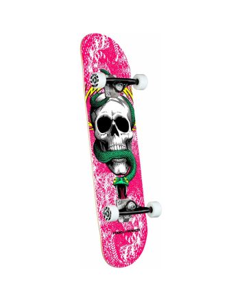 Skate Completo Powell Peralta Skull & Snake One Off 7.75" x 31.08 rosa