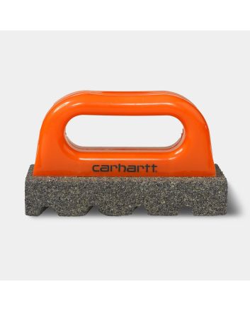 Lijadora Manual Carhartt WIP Skate Rub Brick Tool en color naranja y negro 