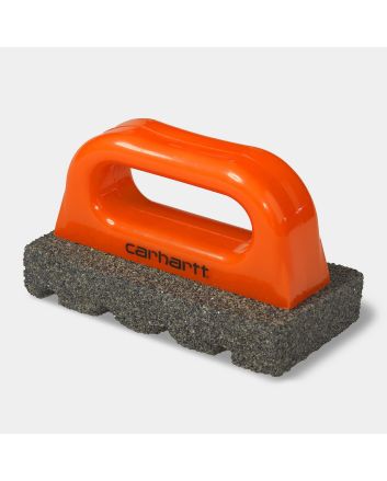 Lijadora Manual Carhartt WIP Skate Rub Brick Tool en color naranja y negro 