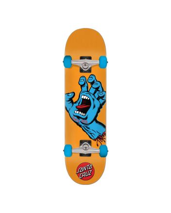 Skate Completo Santa Cruz Screaming Hand Mid 7.80" x 31.00" Naranja